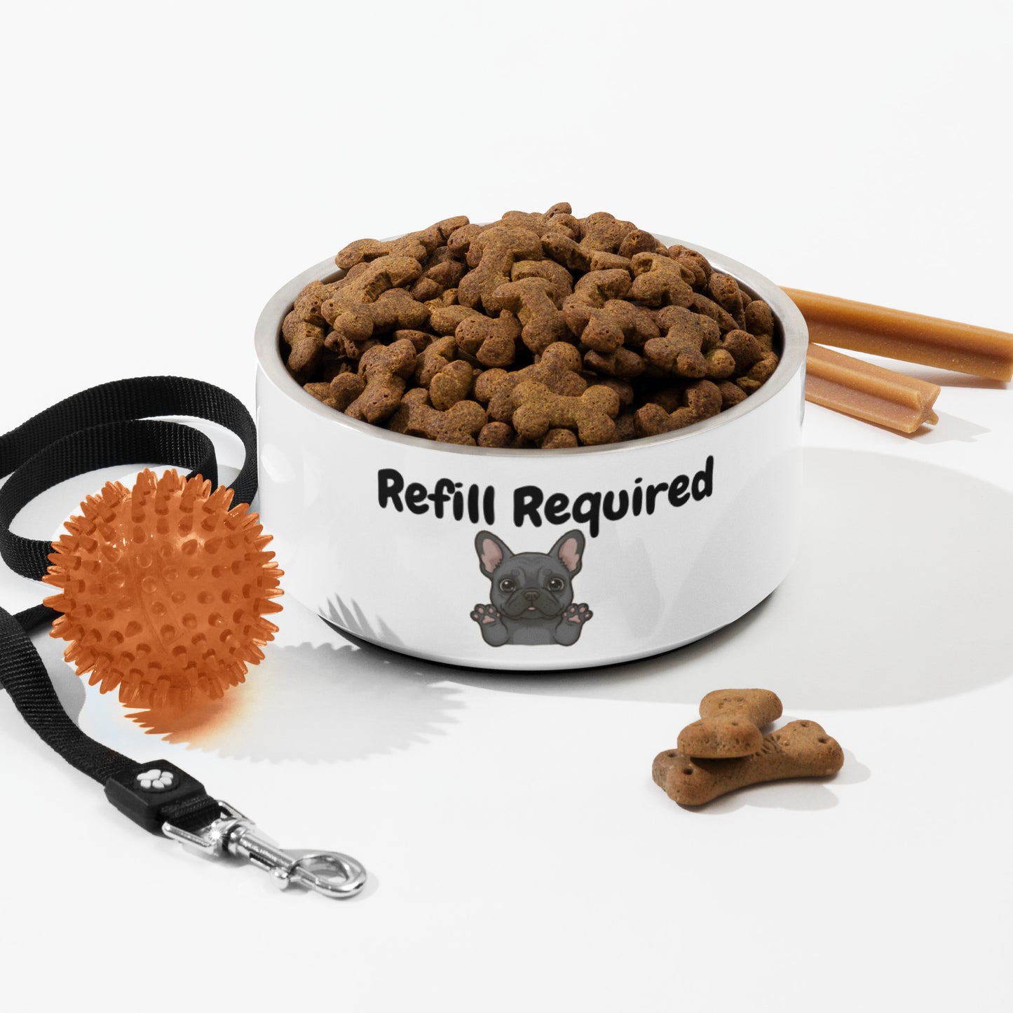Refill Required Frenchie Bowl