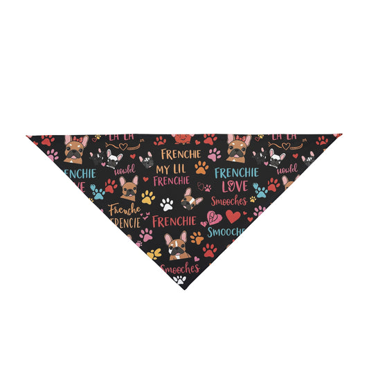 Frenchie Bandana (Black)