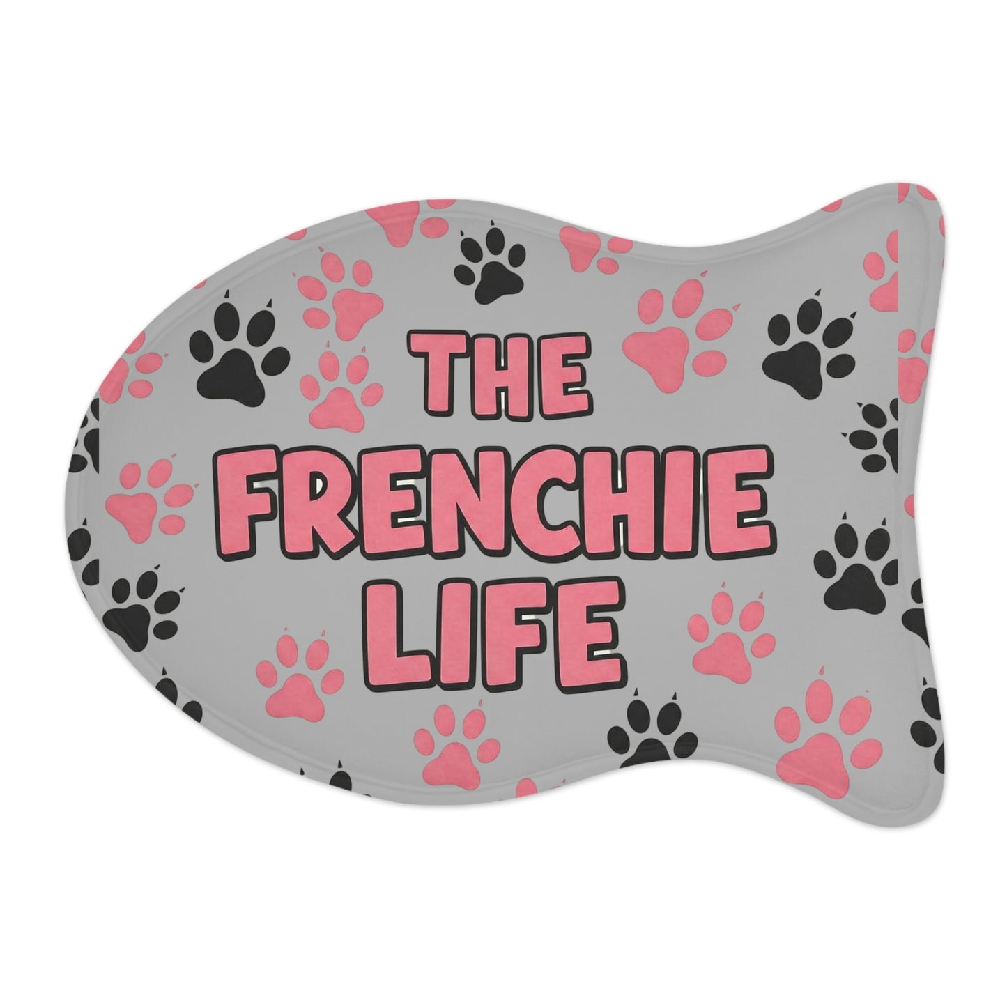 The Frenchie Life Feeding Mat (Pink)