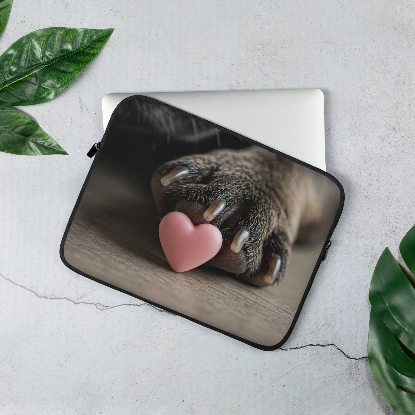 Frenchie Paw Laptop Sleeve